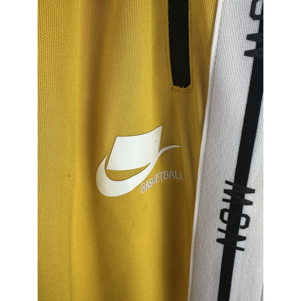 *Flawed* Nike EYBL Basketball Issued Sweatpants XLT (Read) NBA Training Yellow - Picture 6 of 16